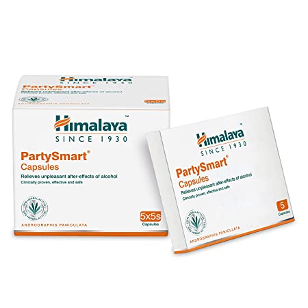 Himalaya PartySmart Capsules (Pills)